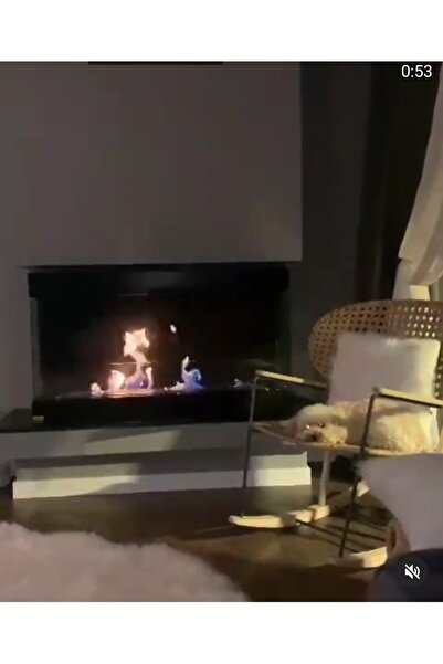BLUEFLAME Wallfire 120 Bacasız  Şömine