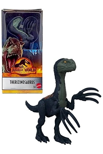 JURASSIC WORLD THERIZINOSAURUS Orijinal 14cm Küçük Boyutlu Oyuncak Dinozor Figür Jurassic World Mattel Menşei:Çin