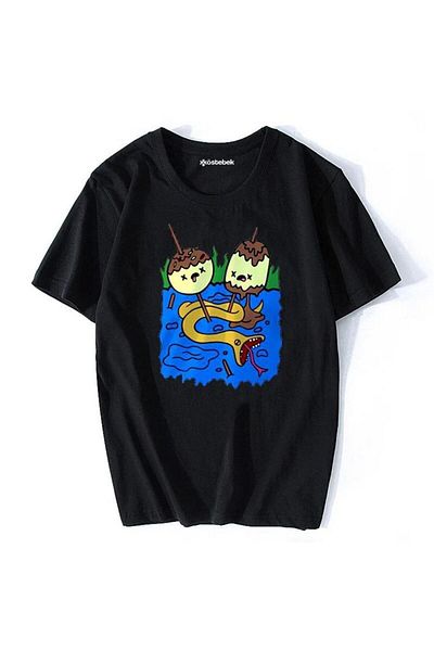 Köstebek Ahl Black Adventure Time Princess Bubble (unisex) tričko
