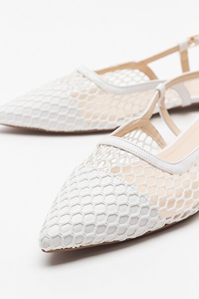 LuviShoes BRACE White Skin Women's Sandals