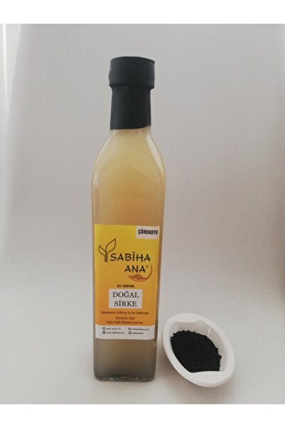 SabihaAna Ev Yapımı Doğal Organik Çörekotu Sirkesi