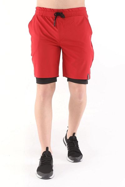 GHASSY CO. Men's Running Quick Dry Micropoly Training Field Fitness Short Tights Outdoor Shorts