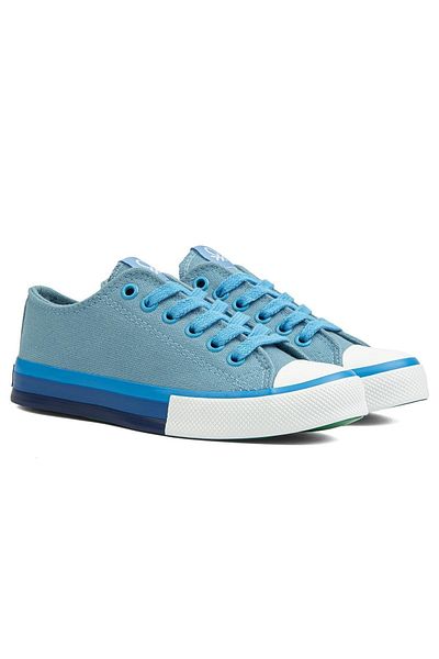 Benetton ® |   BN-90176 - Modrá - Dámská sportovní obuv
