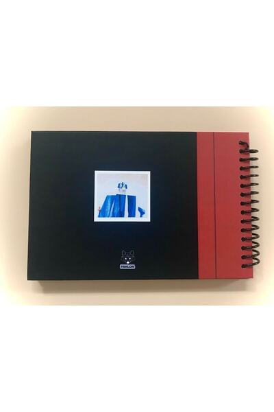 PAKLON 17x24cm Junior My Adventure Book Hard Cover Notebook (400gr KRAFT INNER)