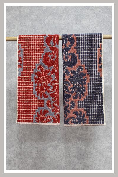 Class 100% Combed Cotton 50x100 Yarn Dyed Set of 2 Mirage V2