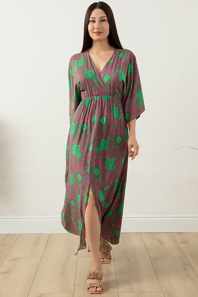 PULLIMM Slit Double-breasted Dress 936-2966
