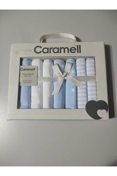 Caramell مناديل مبللة للأطفال من لاما، 100% قطن