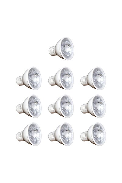 Hero Led 10 Adet 6 Watt Gu10 Led Ampul - Yeşil Işık