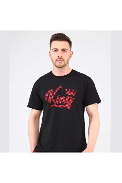 Moda Clubu تيشيرت كينغ رجالي (يوجد نسخة نسائية يمكنك دمجها في أزواج)