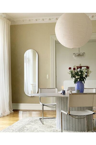 FNC CONCEPT Dekoratif Duvar Aynası Dikey ve Yatay 40x130cm