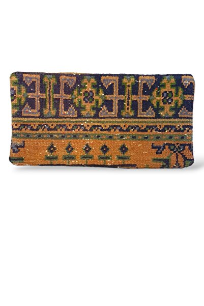 Ottoman Pouffe -açılış Özel Fiyat Art Deco Bohem Halı El Dokuması Vintage Kır...