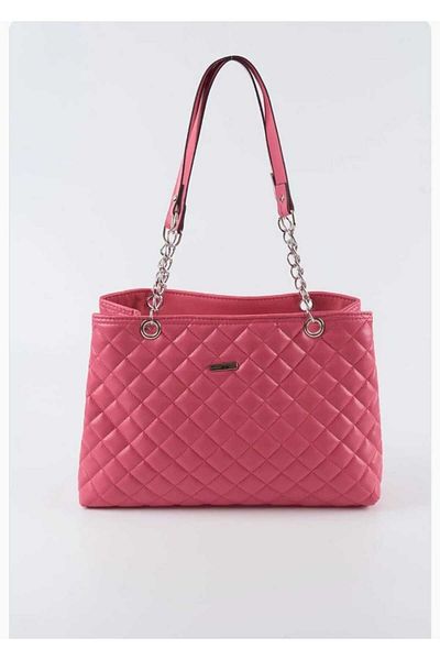 MAC&MOS WOMEN'S PINK HAND AND SHOULDER BAG