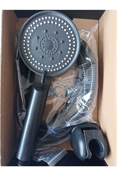 GPD Askılı Fonksiyonlu Duş Takımı Siyah Askılı Duş Takımı