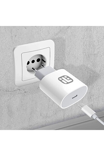 Opiunte İphone Uyumlu 20w Hızlı Şarj Aleti | Adaptör Kablo Seti 6-7-8-x-11-12-13-14 Serileri