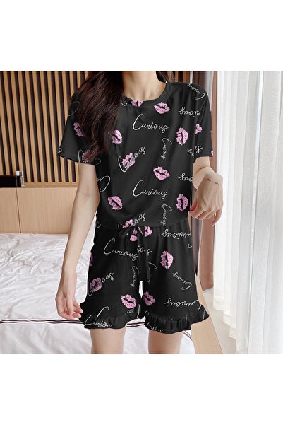 PEMBİŞ HOMEWEAR Комплект суперм'яких шортів Aden Kisses 2