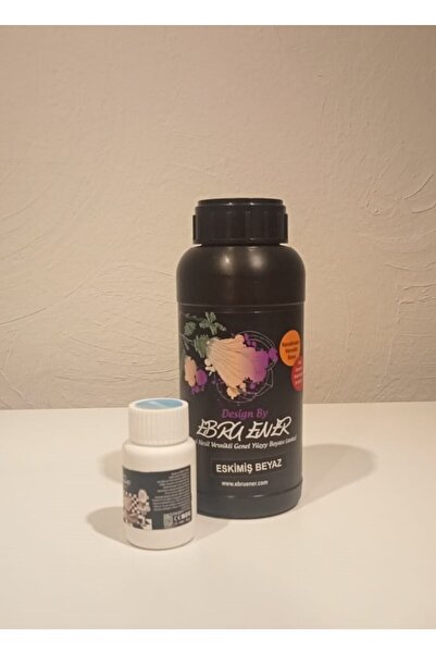 Ebru Ener Yeni Nesil Vernikli Genel Yüzey Boyası (Anka) 500 gr. ve Katkı Madd...