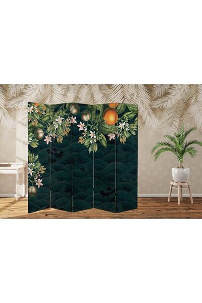 dbsanat Doğa Temalı Özel Tasarım Paravan Room Divider 180 x 200 cm