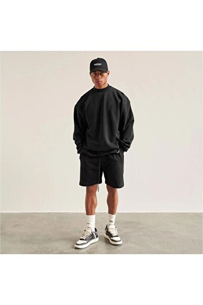 Benisengiydir Мъжки суитчър с голям размер Power Of Dreams с щампа с кръгло деколте