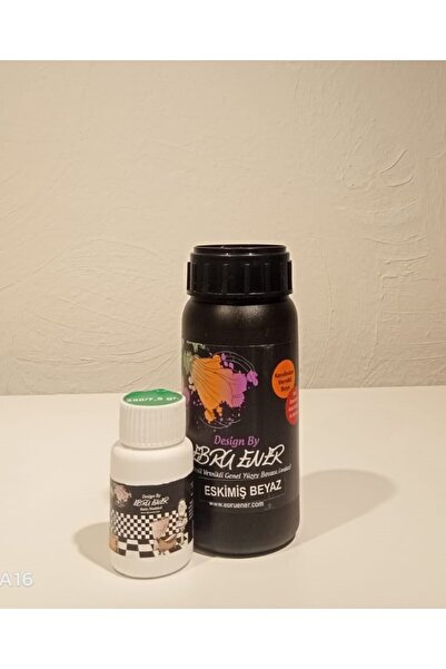 Ebru Ener Yeni Nesil Vernikli Genel Yüzey Boyası (Anka) 250 gr. ve Katkı Madd...