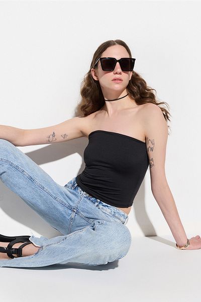 No Matter What ElbiseStrapless Bandeau Dress