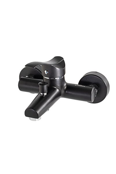 BlauWasse صنبور الحمام الأسود باللون الأسود