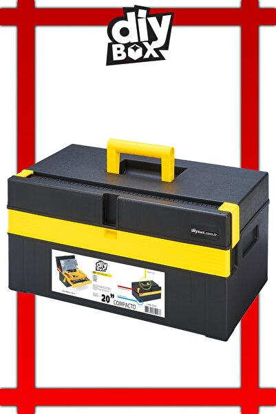 DiyBox Compacto Serisi Kokusuz Organizerli Raflı Takım Çantası Cp.02-20'