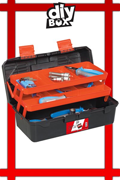 DiyBox Raflı Serisi Kokusuz Organizerli Raflı Balıkçı Takım Çantası Pr.05-20''