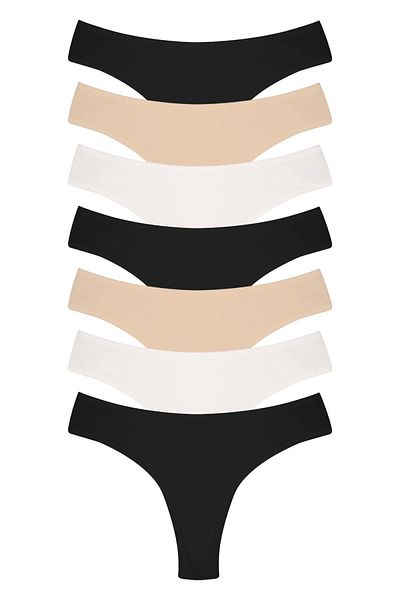Dominant Γυναικείο Μαύρο Ecru Skin Brazilian Cotton Lycra εσώρουχο 7 πακέτο 27000-600