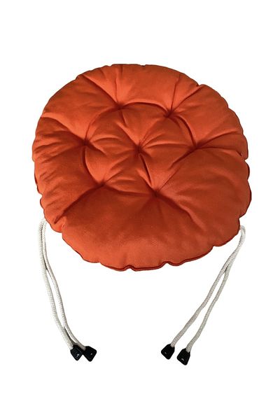 REMEGE 6 PCS 40X40 Cm Round Stool Cushion - Chair Cushion - Pouf Cushion