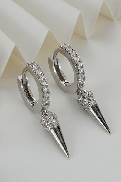 Silvano Jewelry 925 Ayar Gümüş Elegant Küpe