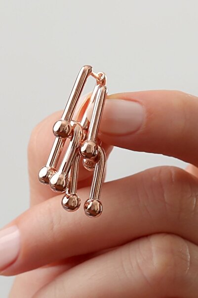 Silvano Jewelry 925 Ayar Trend Gümüş Küpe