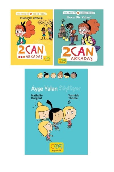 ÇOKİ Yayıncılık كتب الحكايات والقصص للمدارس الابتدائية 1-2-3 مجموعة من 3 كتب