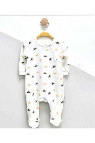 Bebelove Our Cheerful Babies Cotton Sun Printed Jumpsuit