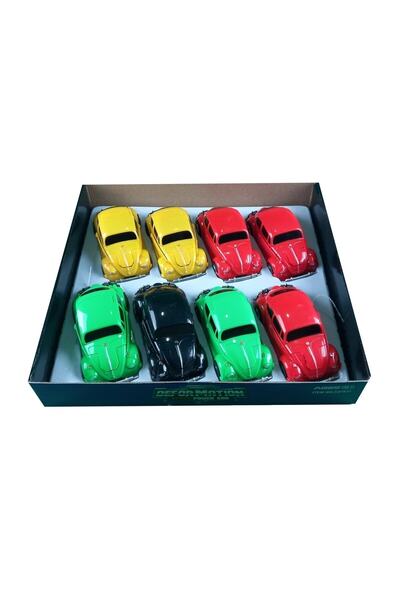 Genel Markalar Yeşil ve Kırmızı Robot Olan Araba Oyuncak Surat Cx1611 Wolsvos Tospağa