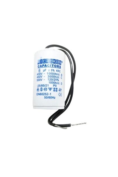 forceful 6 Mf Plastik Tüp Kondansatör 400-450 V (daimi)