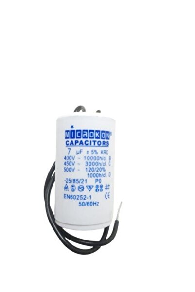 forceful 7 Mf Plastik Tüp Kondansatör 400-450 V (daimi)