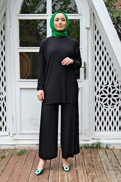 LOCCO Pilise Detaylı Takım Siyah