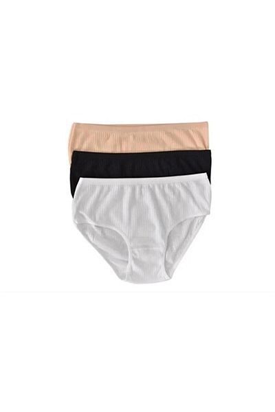 ÇamaşırcımShop 102 pachet de 12 chiloți Bato cu dungi 100% bumbac cu talie înaltă