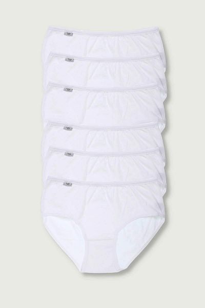 ÇamaşırcımShop Pachet de 6 chiloți Bato din Lycra cu talie înaltă