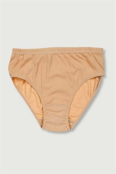 ÇamaşırcımShop 100% Cotton Ribbed Bato High Waist Panties