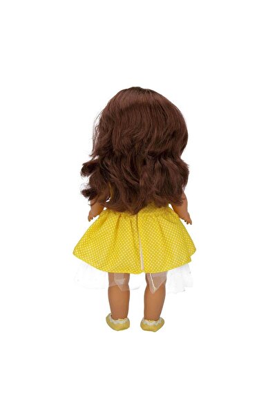 Sunman Tina Classic Bebek 45 Cm - Sarı Elbiseli