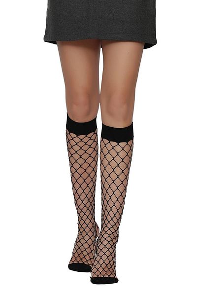 ÇamaşırcımShop Чорапи до коляното Fiona Fishnet