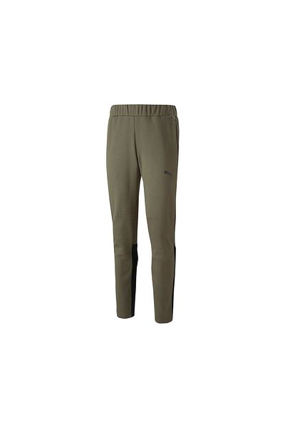 Puma Teamcup Casuals Παντελόνι Ανδρικό Φούτερ ποδοσφαίρου 65798835   Χακί