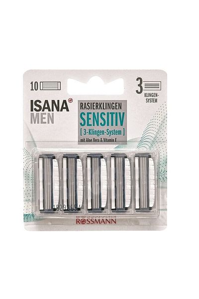 ISANA MEN Precision Replacement Razor with 3 Blades