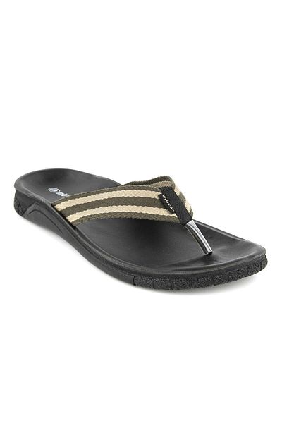Muya Defined Anatomical Sole Wet Floor Men's Flip Flops Khaki