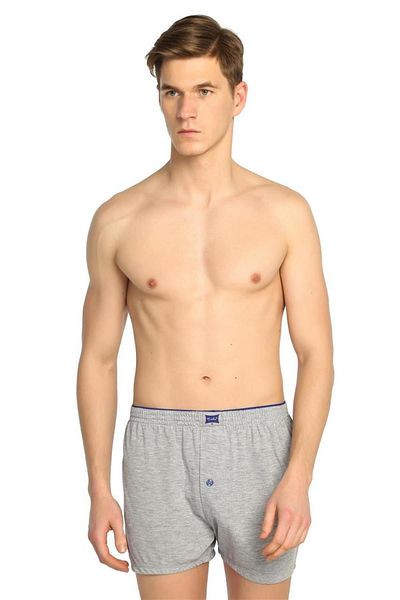 ÇamaşırcımShop Ανδρικό μπόξερ με χτενισμένο βαμβακερό κουμπί
