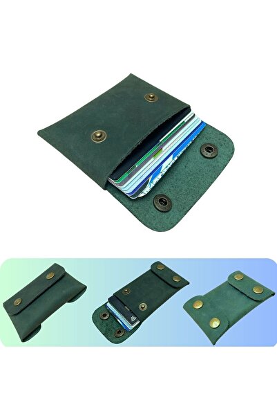 ipekbazaar Suport pentru carduri din piele naturală Efes, utilizare reversibi...