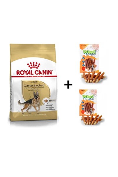 Royal Canin Alman Kurtları İçin Yetişkin Köpek Maması 11 kg + 2 Adet Wooc Ödü...