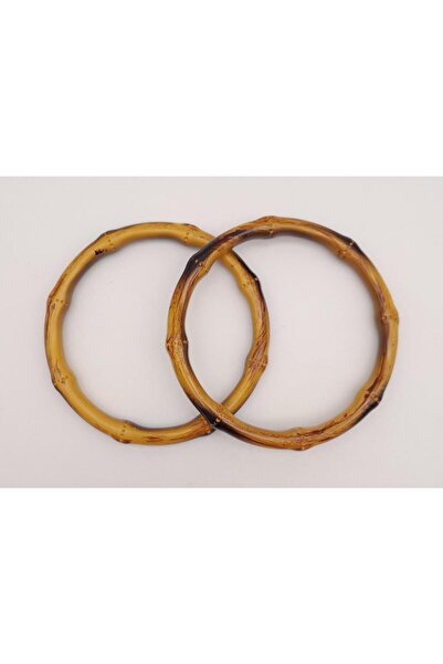 angel çanta aksesuar إكسسوار حقيبة Angel بمظهر الخيزران بمقبض مزدوج من البلاس...