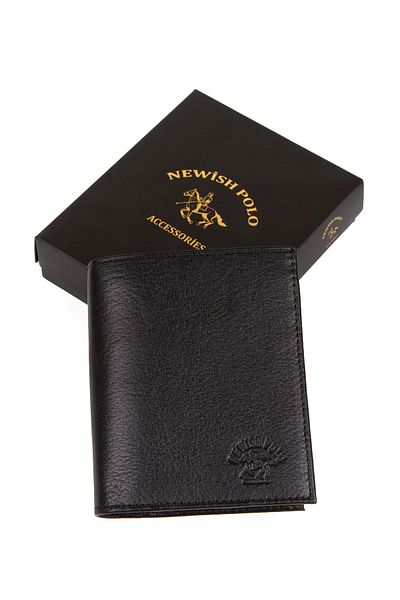 Newish Roman Genuine Calfskin Men's Wallet